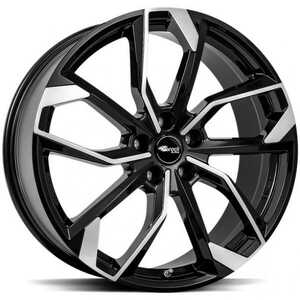 Brock Rc34 Black Full Polish 8x19 5/112 ET49 N57.1