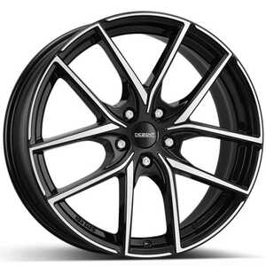 Dezent To Black Polished 8x18 5/112 ET31 N66.6