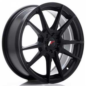 Japan racing Jr21 Matt Black 8.5x18 5/112 ET40 N74.1