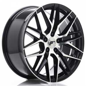 Japan racing Jr28 Gloss Black Machined Face 8.5x18 5/112 ET40 N66.6