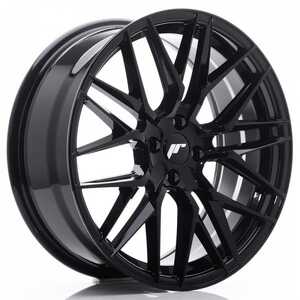 Japan racing Jr28 Shiny Black 8.5x19 5/112 ET40 N66.6