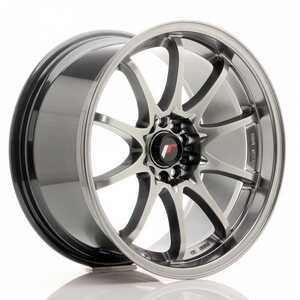 Japan racing Jr5 Hyper Black 10.5x18 5/114.3 ET12 N74.1