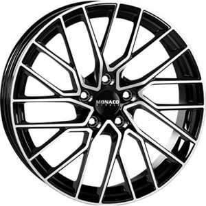 Monaco Gp11 Gloss Black  Polished 8x19 5/112 ET35 N66.5