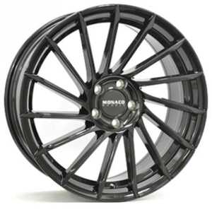 Monaco Turbine Gloss Black 8x18 5/112 ET45 N66.5