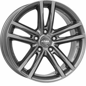 Rial X10 Metal Grey 7x16 5/112 ET52 N66.7